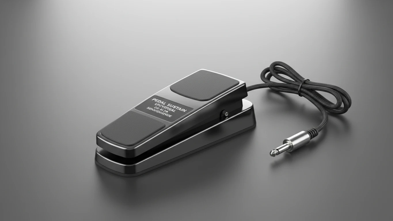 Pedal Sustain Universal de Alta Sensibilidade