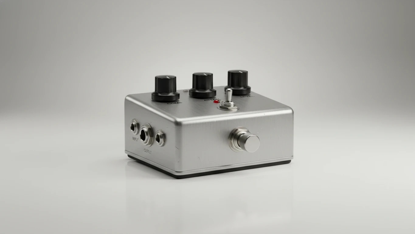 Pedal de Efeito Compressor Analógico