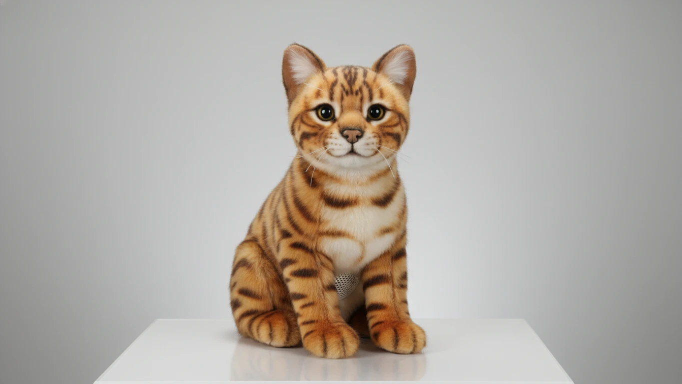 Pelúcia Realista com Som Autêntico