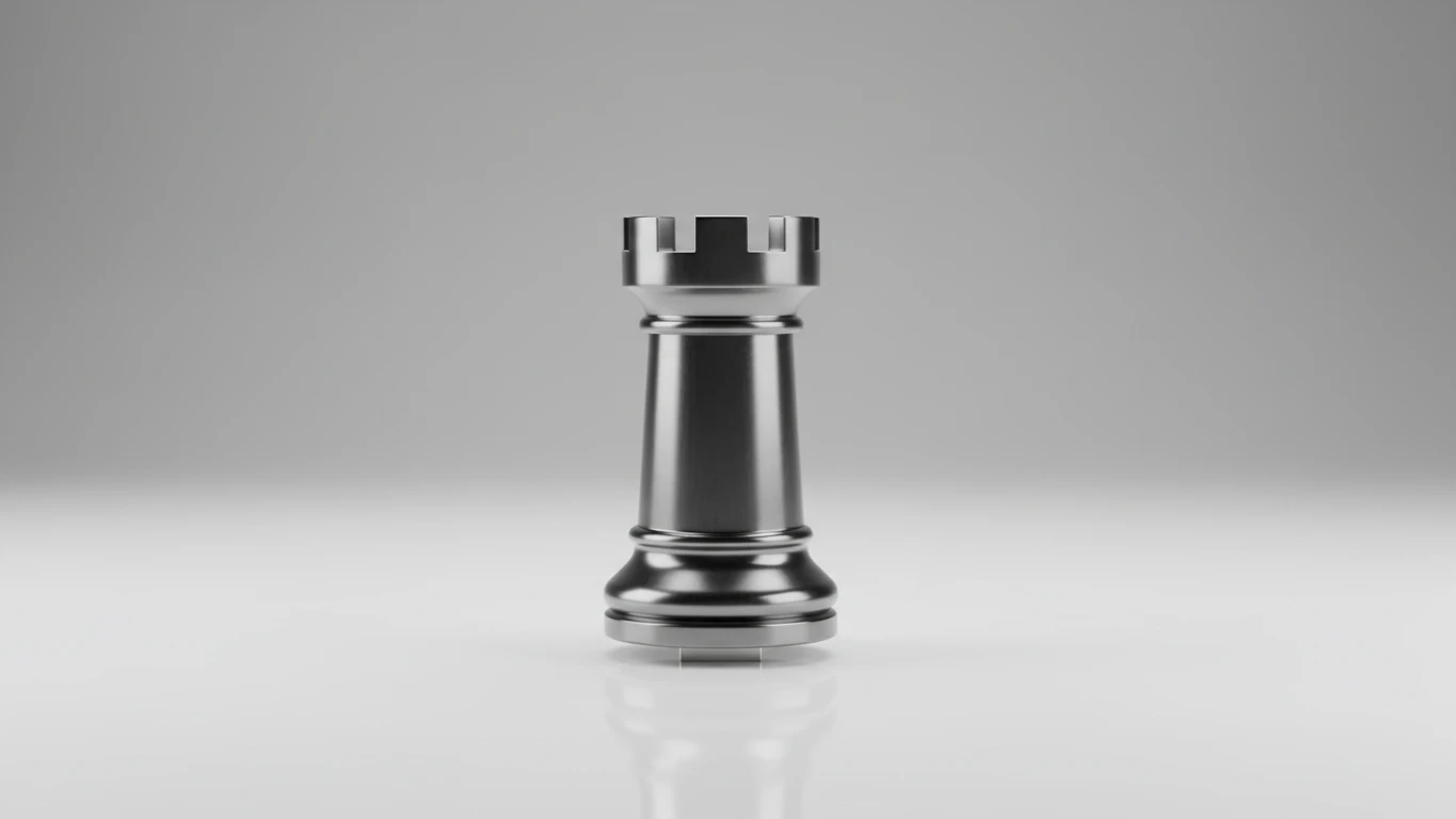 Pen Drive em Formato de Torre de Xadrez