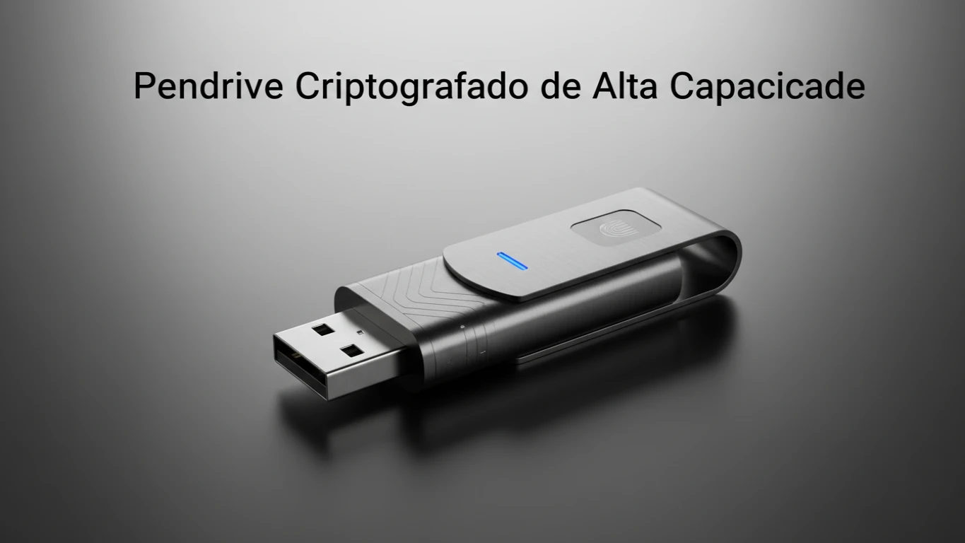 Pendrive Criptografado de Alta Capacidade