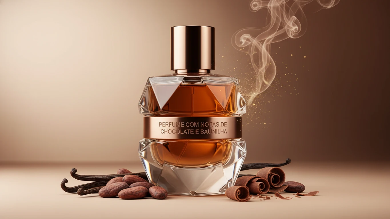 Perfume com Notas de Chocolate e Baunilha