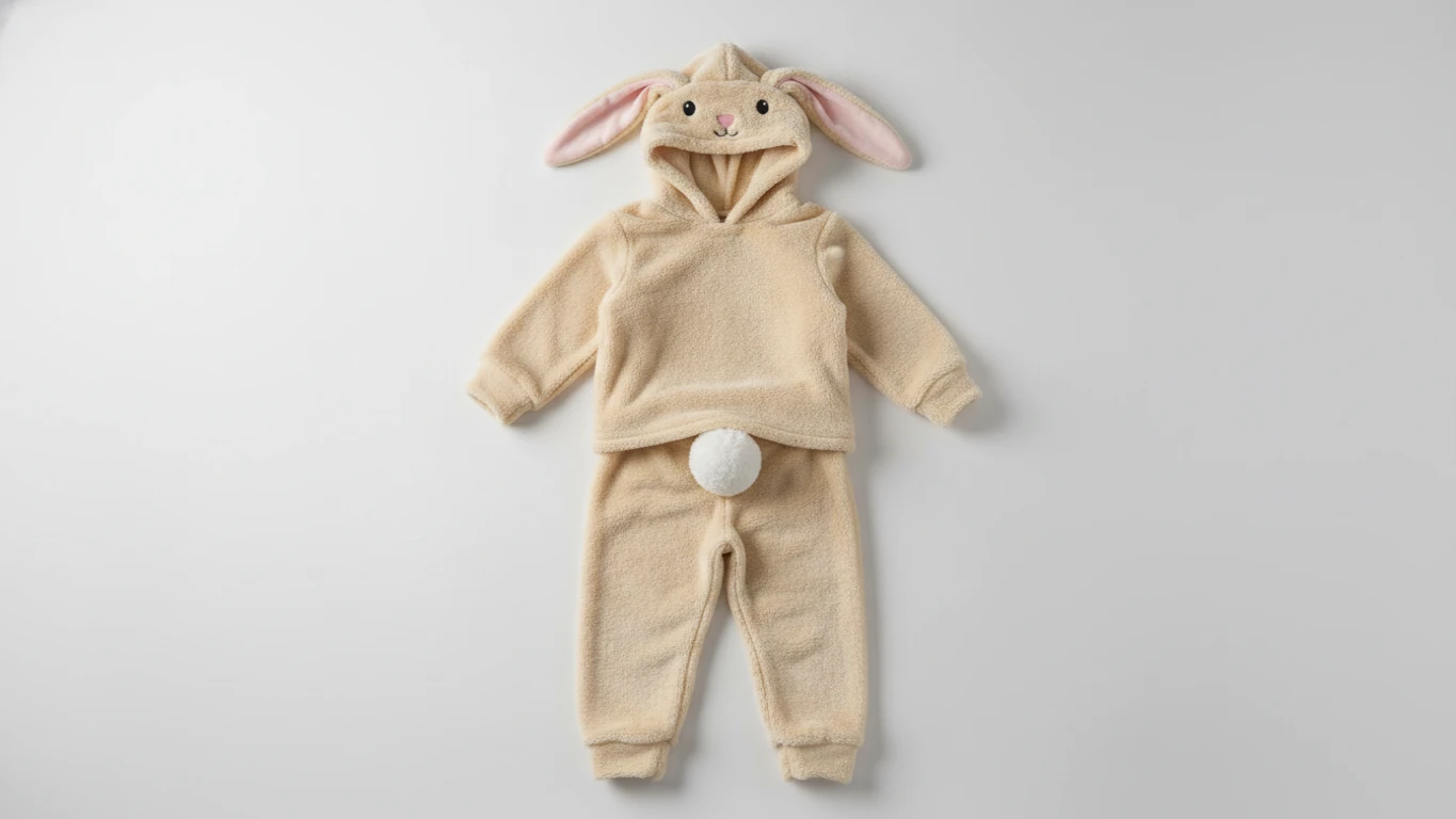 Pijama Temático de Coelhinho em Soft