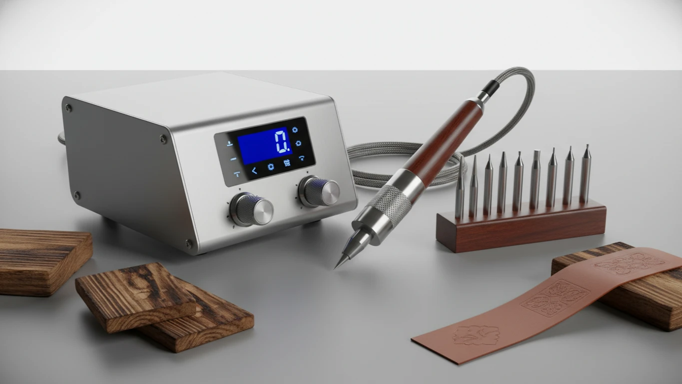 Pirógrafo Profissional para Madeira e Couro
