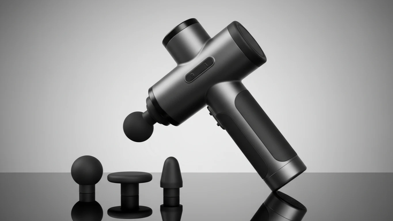 Pistola de Massagem Percussiva Portátil