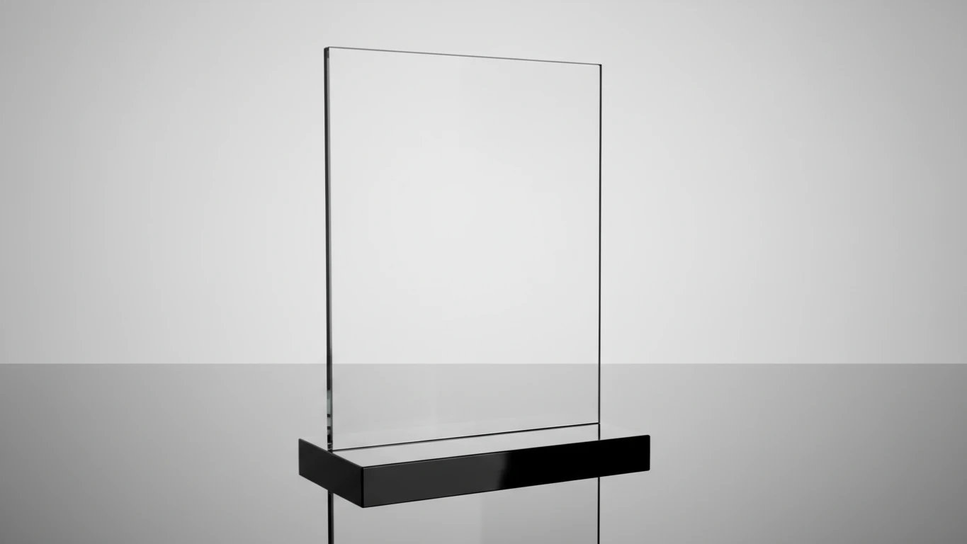Placa de Mesa Personalizada em Acrílico
