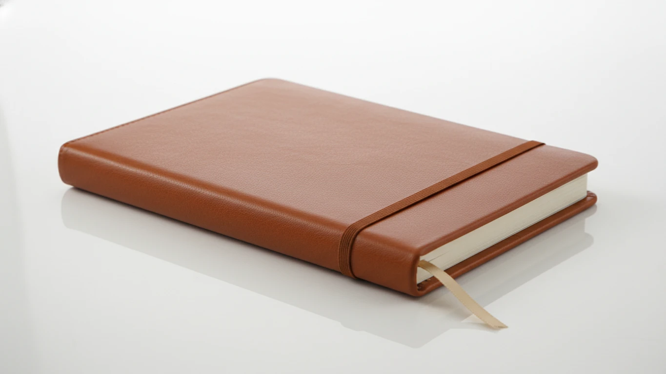 Planner Diário em Couro Sintético