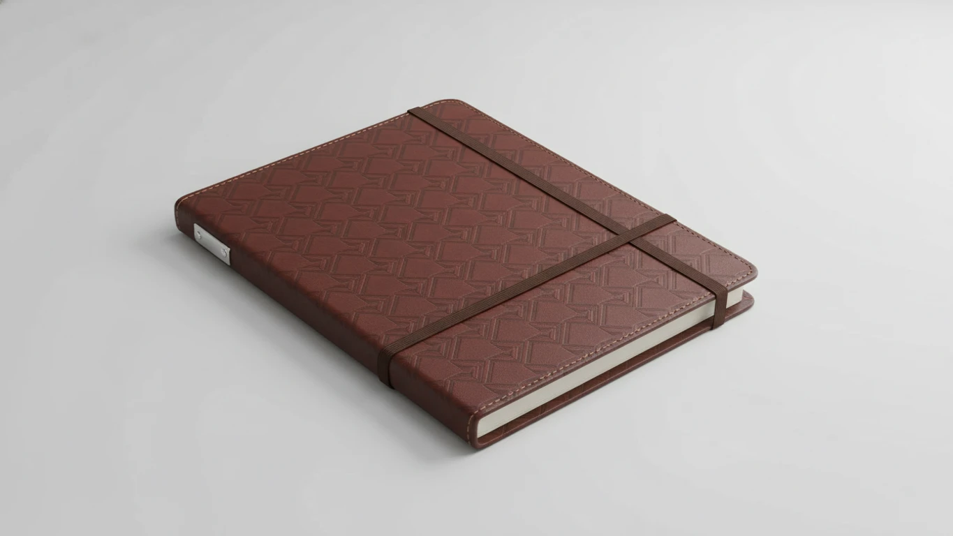 Planner Permanente de Couro Sintético
