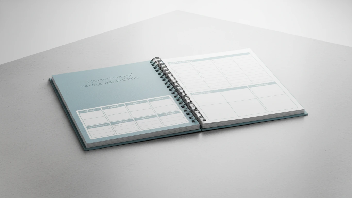 Planner Semanal de Organização Clínica