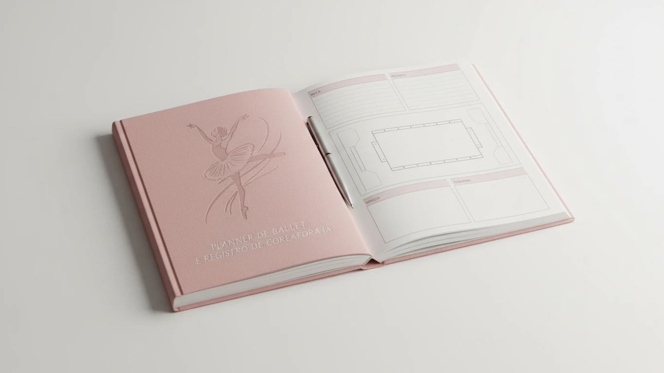 Planner de Ballet e Registro de Coreografia