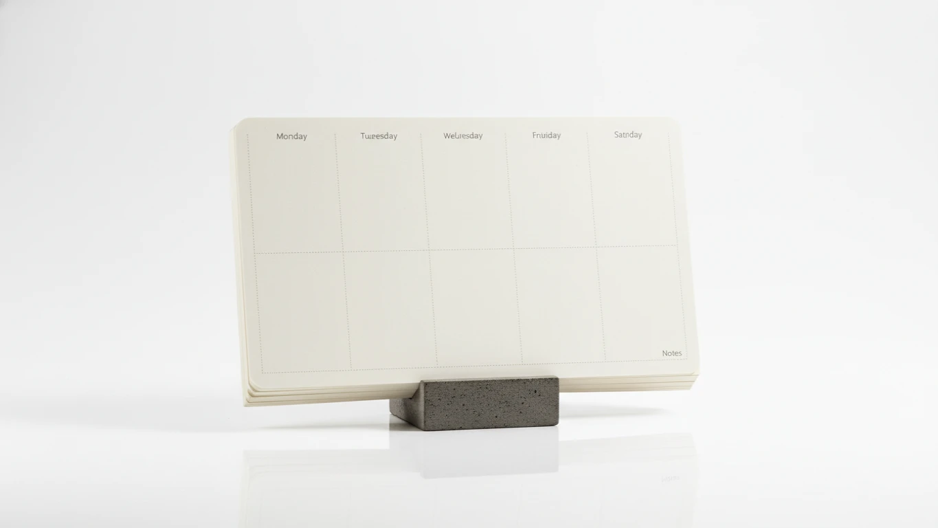 Planner de Mesa Semanal