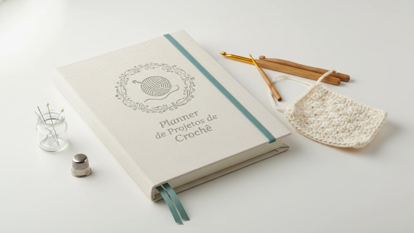 Planner de Projetos de Crochê