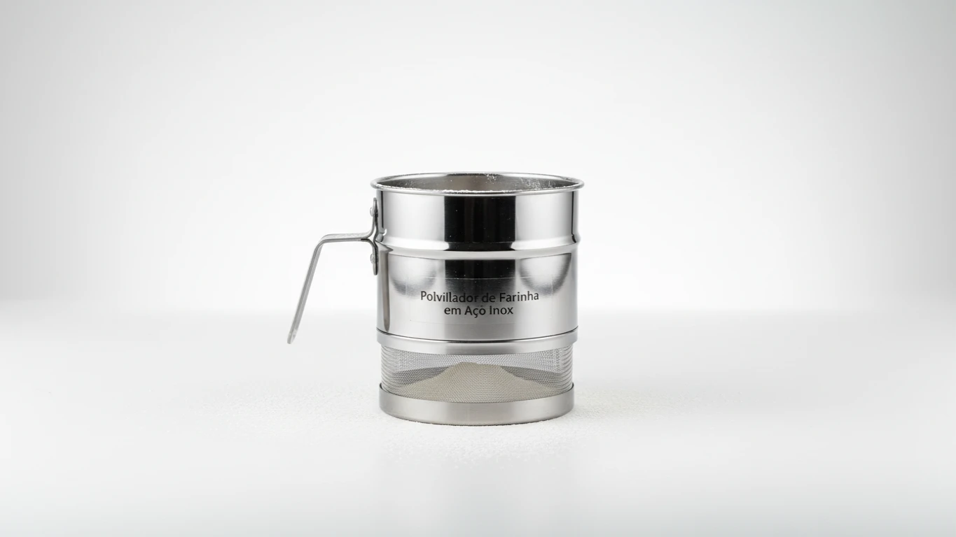 Polvilhador de Farinha em Aço Inox