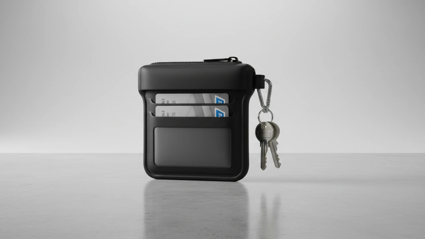 Porta-Cartões e Chaves Impermeável
