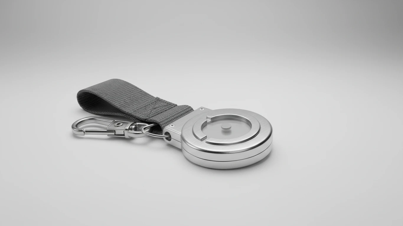 Porta-Crachá Retrátil Premium