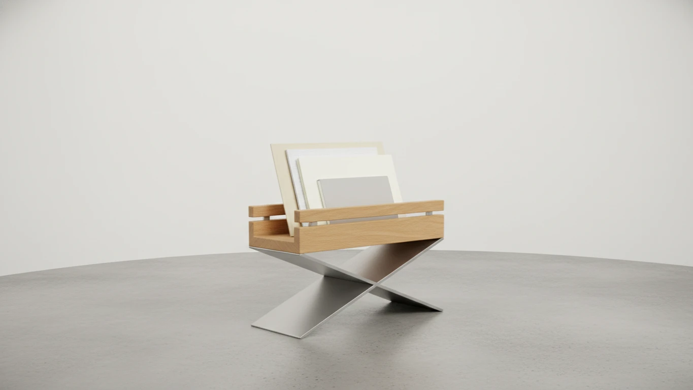 Porta-Documentos de Mesa Minimalista