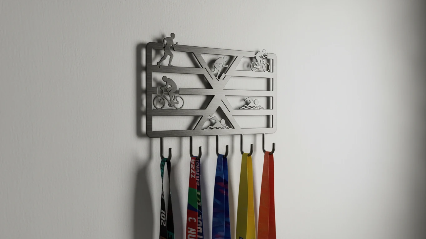 Porta-Medalhas Personalizado de Metal