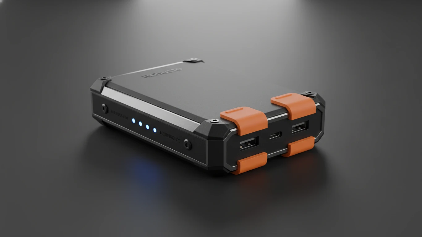 Power Bank Robusto Resistente a Impactos