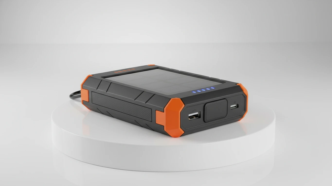 Power Bank Solar Resistente