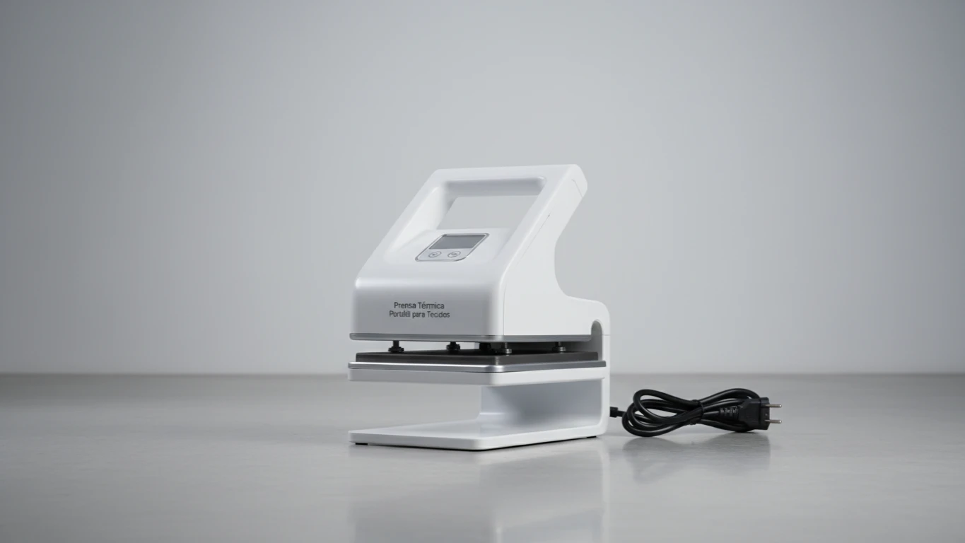 Prensa Térmica Portátil para Tecidos