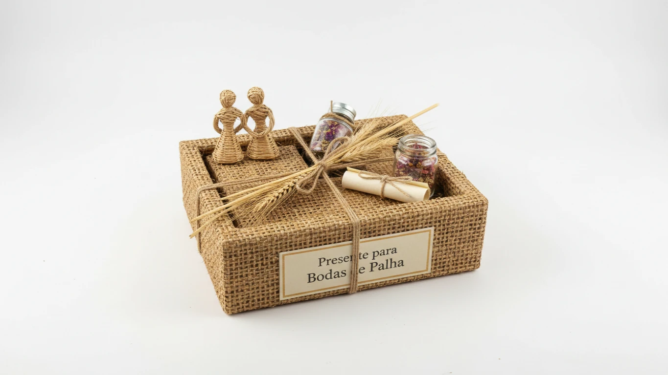 Presente para Bodas de Palha