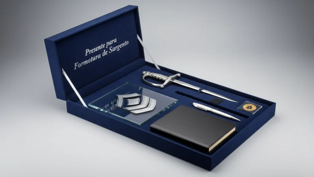 Presente para Formatura de Sargento