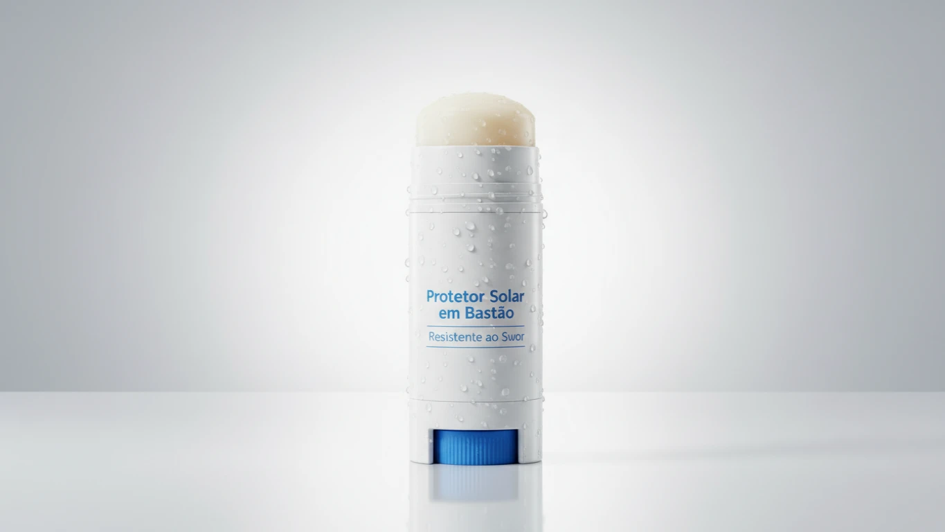 Protetor Solar em Bastão Resistente ao Suor