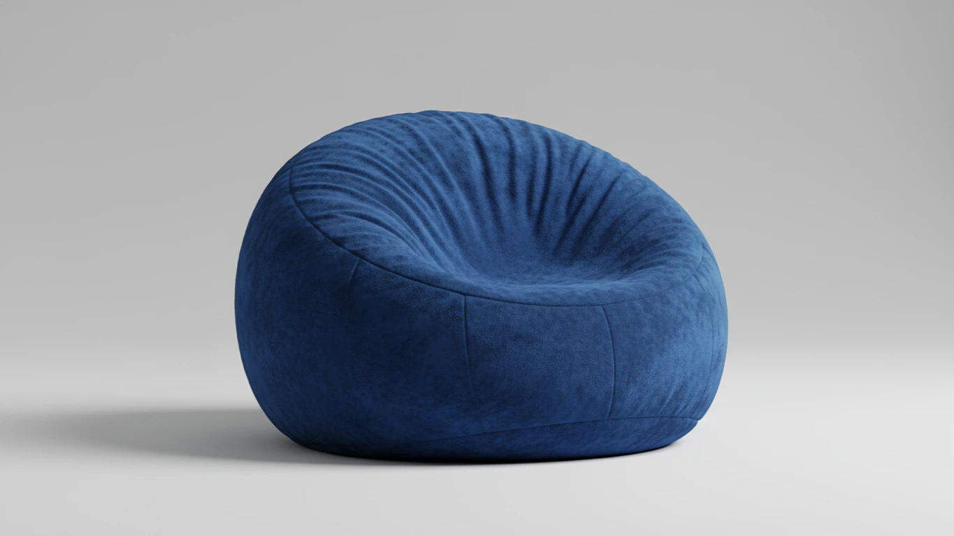 Puff Gigante Fofão de Veludo