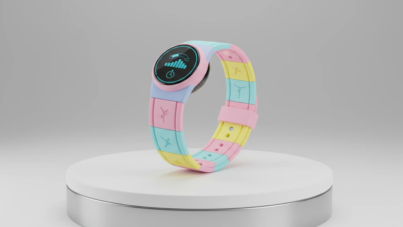 Pulseira de Atividade para Ginastas Mirins