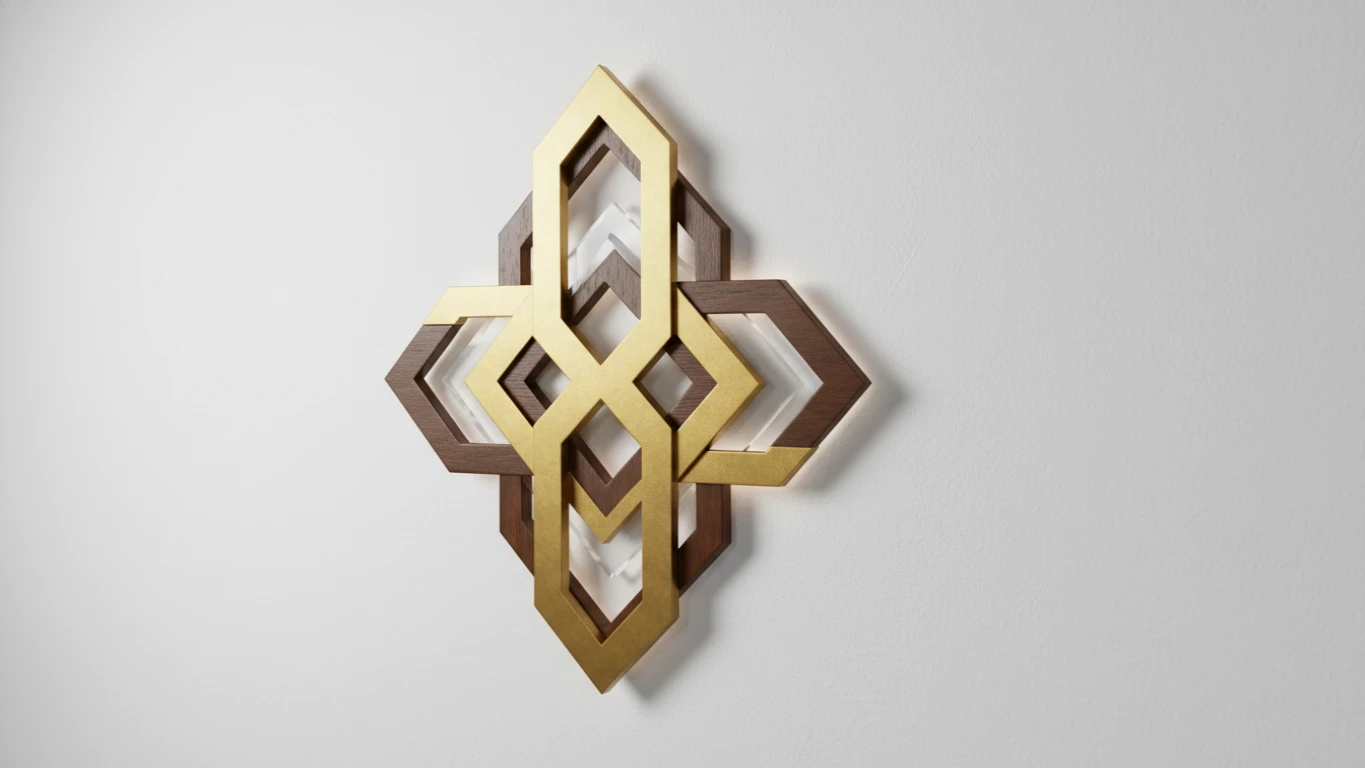 Quadro Decorativo 3D Símbolo da Profissão
