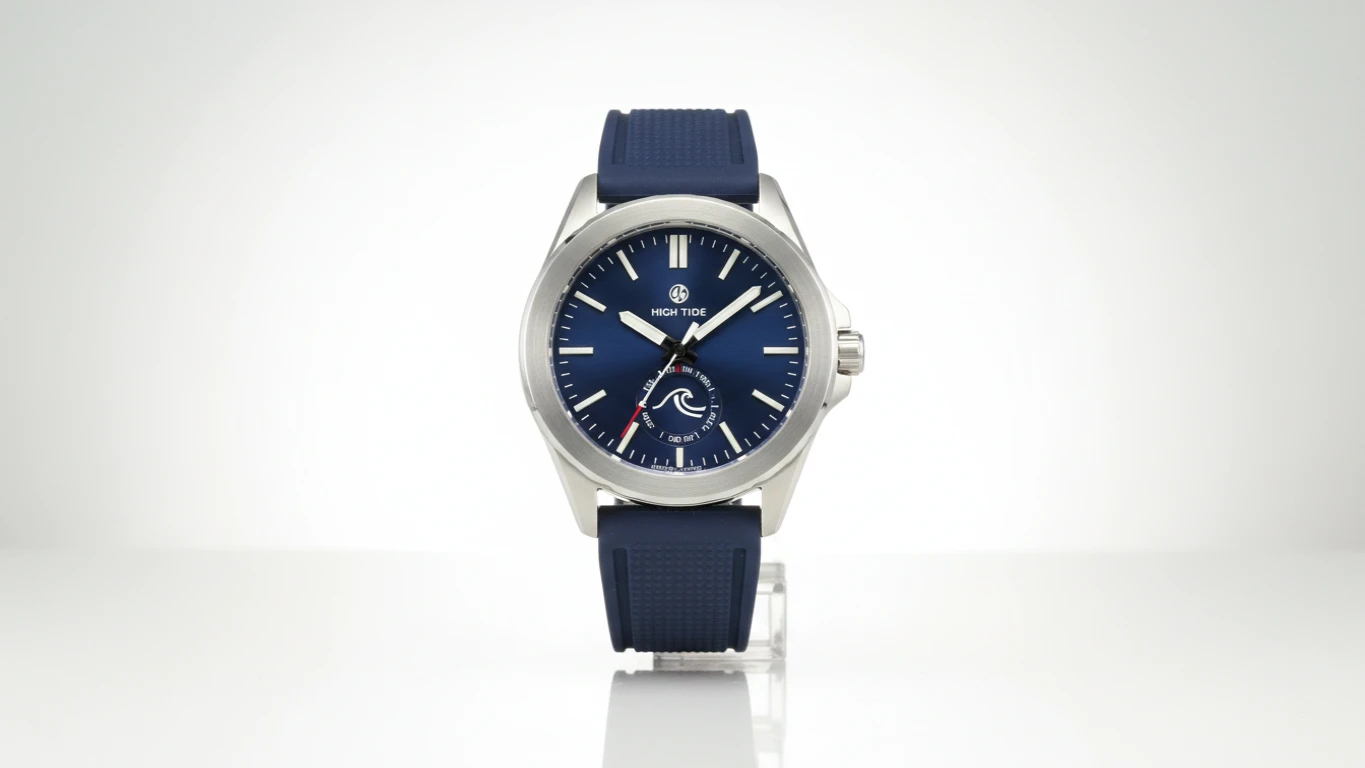 Relógio Analógico com Indicador de Maré