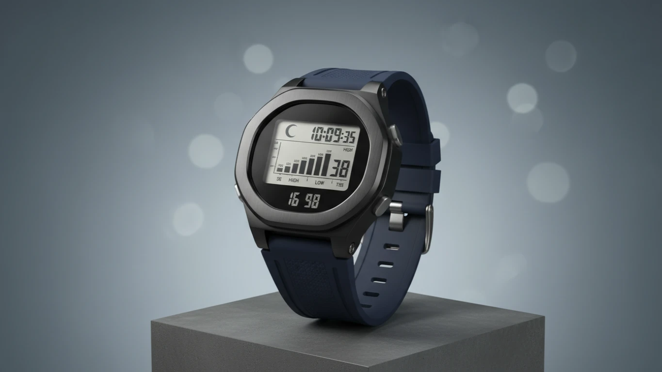 Relógio Digital com Tábua de Marés