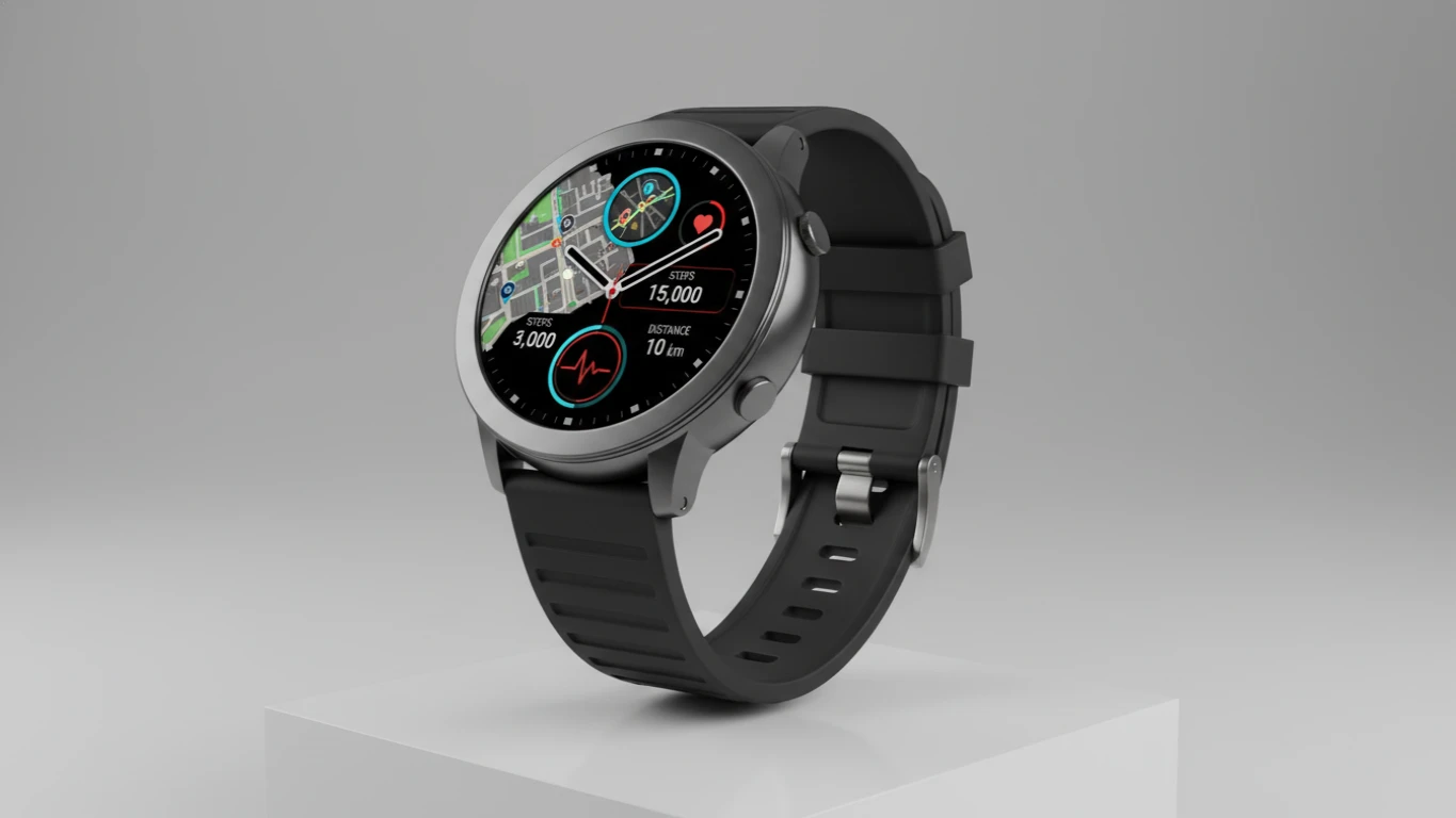 Relógio Inteligente com GPS e Monitor de Performance