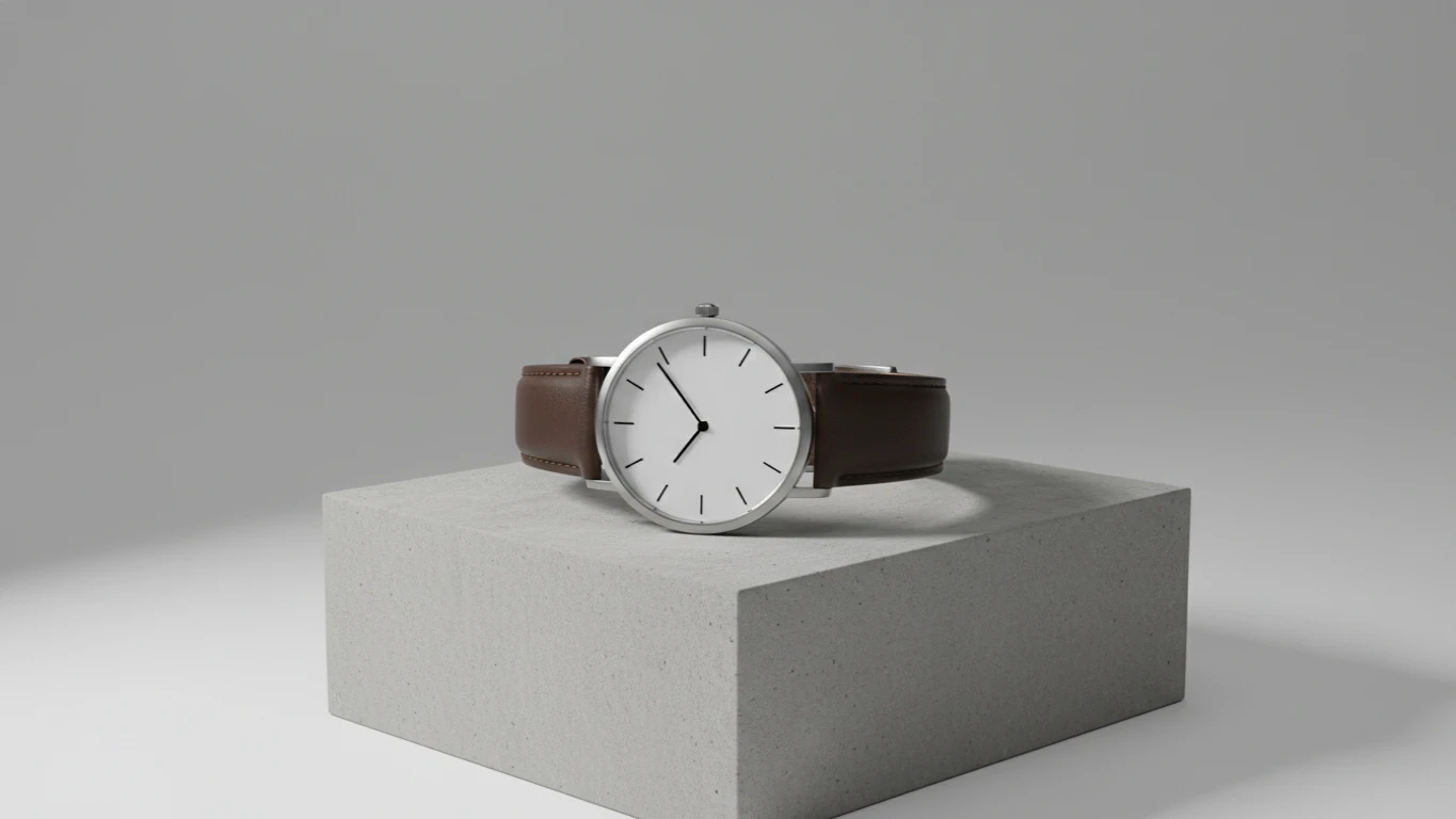 Relógio de Pulso Estilo Minimalista