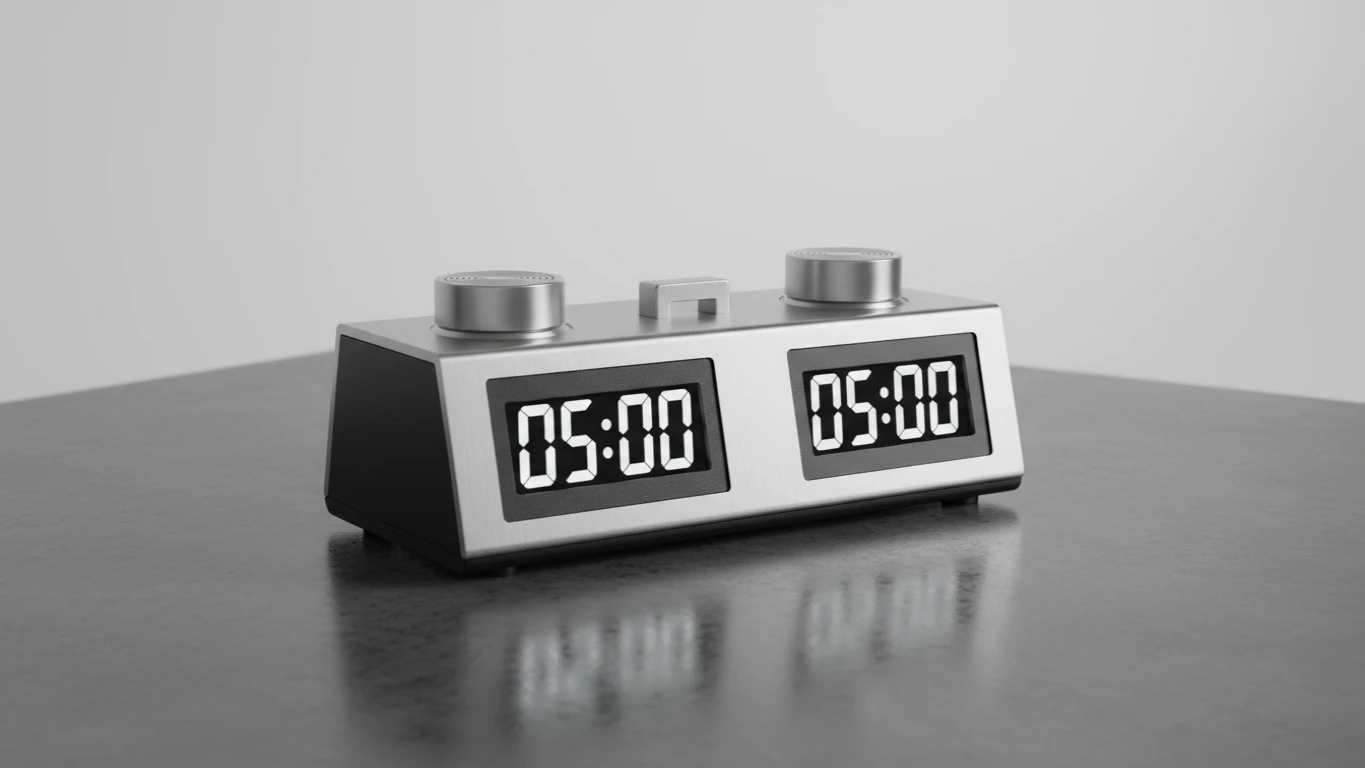 Relógio de Xadrez Digital de Alta Precisão