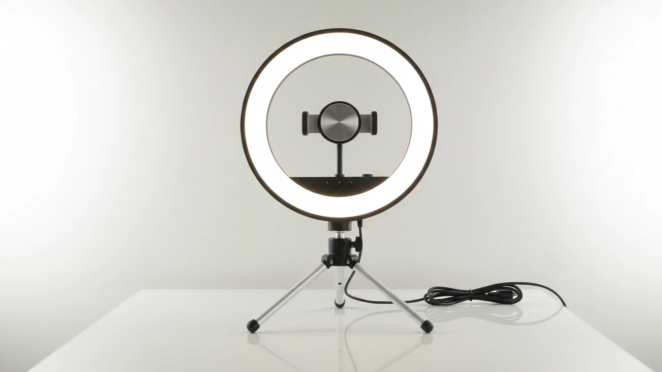 Ring Light de Mesa Profissional