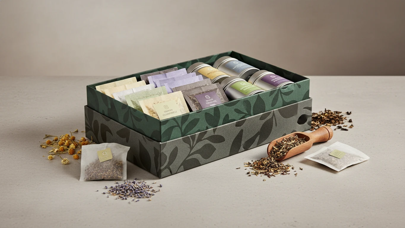 Seleção de Chás Importados Relaxantes