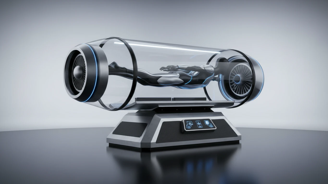 Sessão de Treino em Túnel de Vento