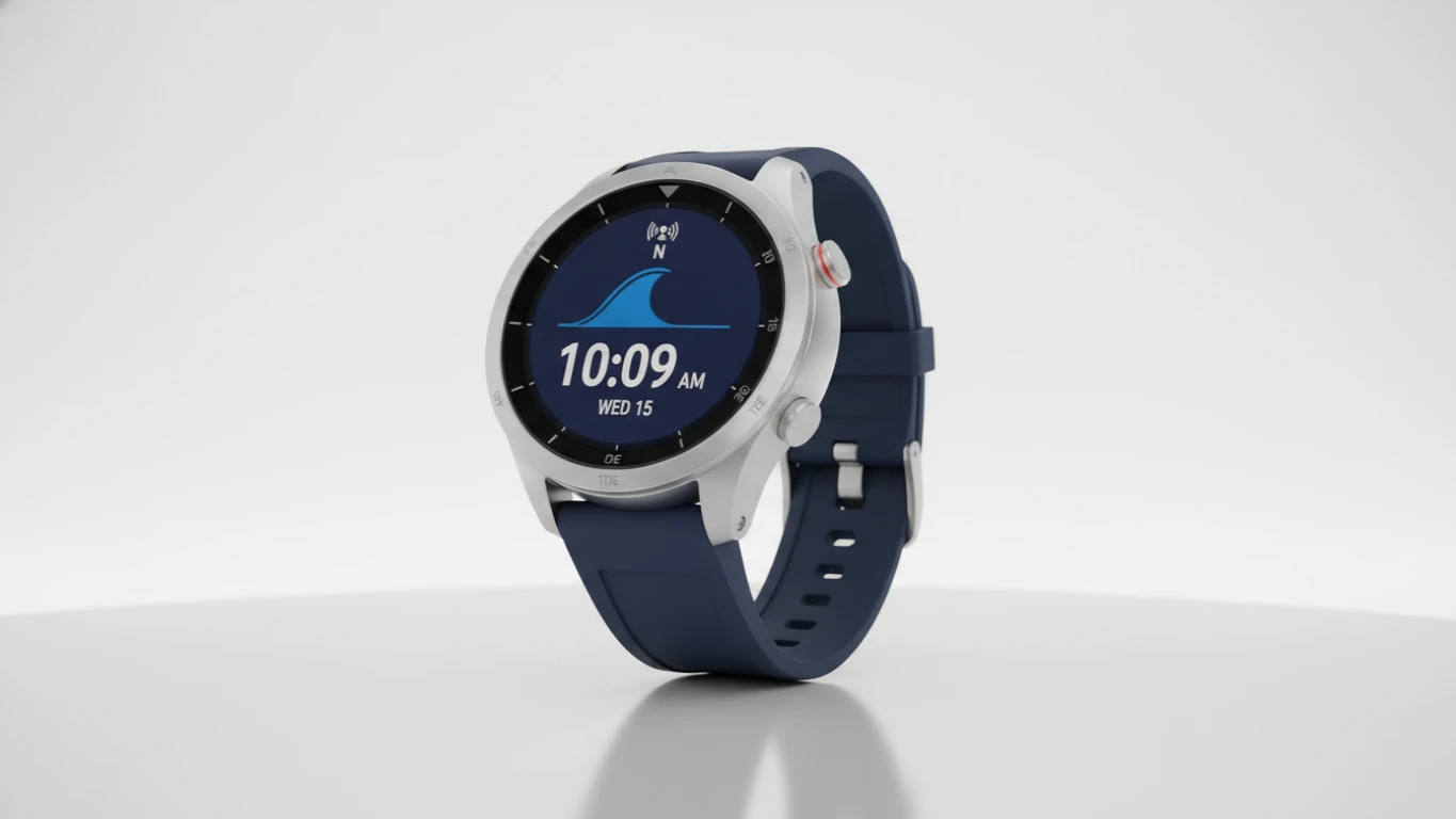 Smartwatch Marítimo com GPS e Marégrafo