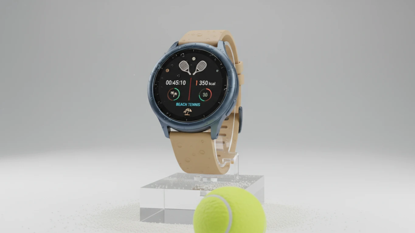 Smartwatch com Modo Esportivo Beach Tennis