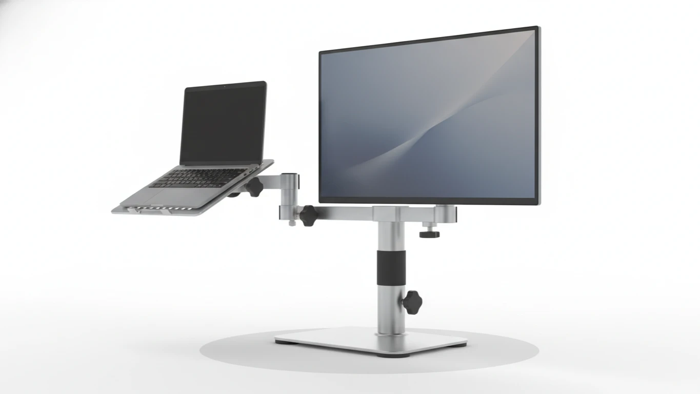 Suporte Ajustável para Laptop e Monitor
