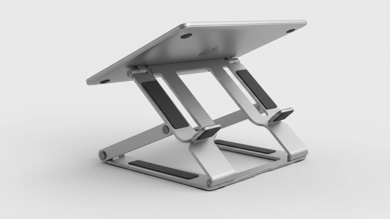 Suporte de Alumínio Dobrável para Laptop
