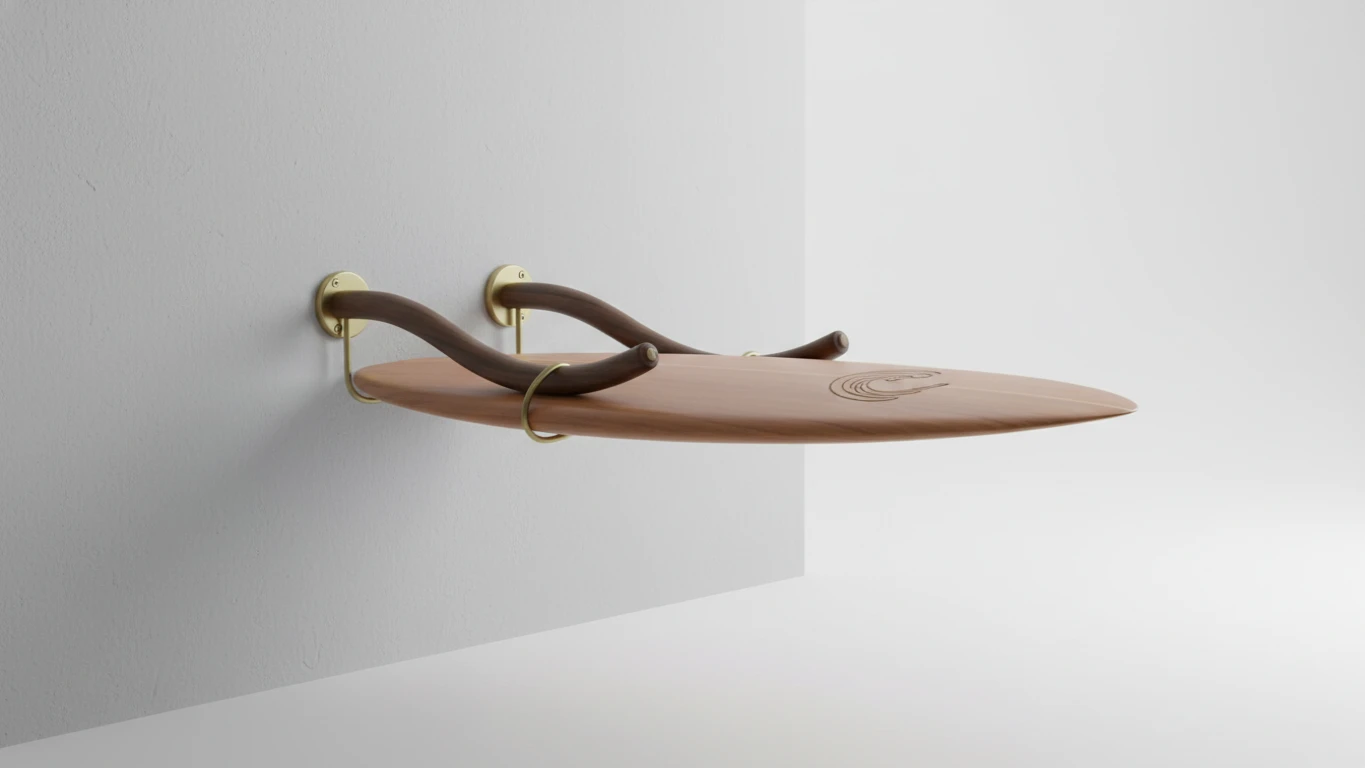 Suporte de Parede Decorativo para Prancha