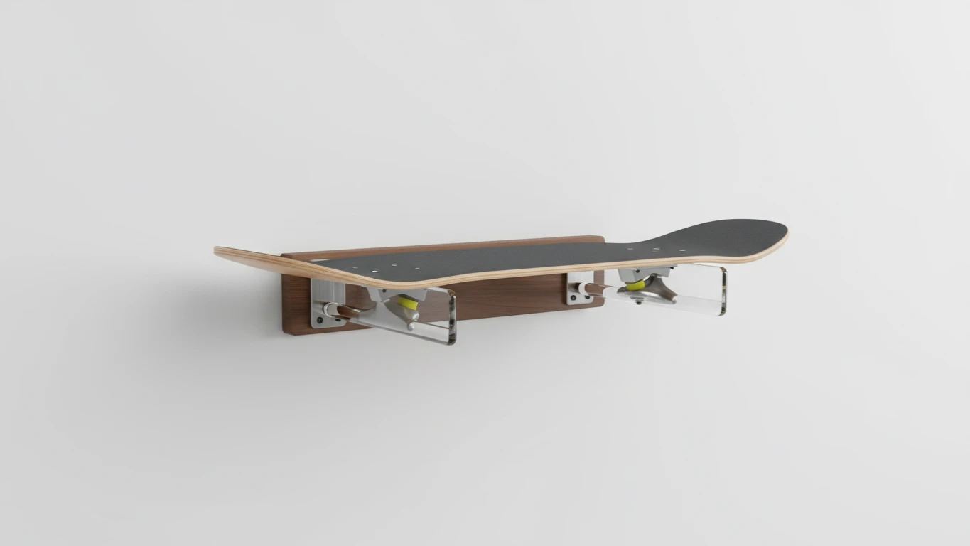 Suporte de Parede Horizontal para Skate