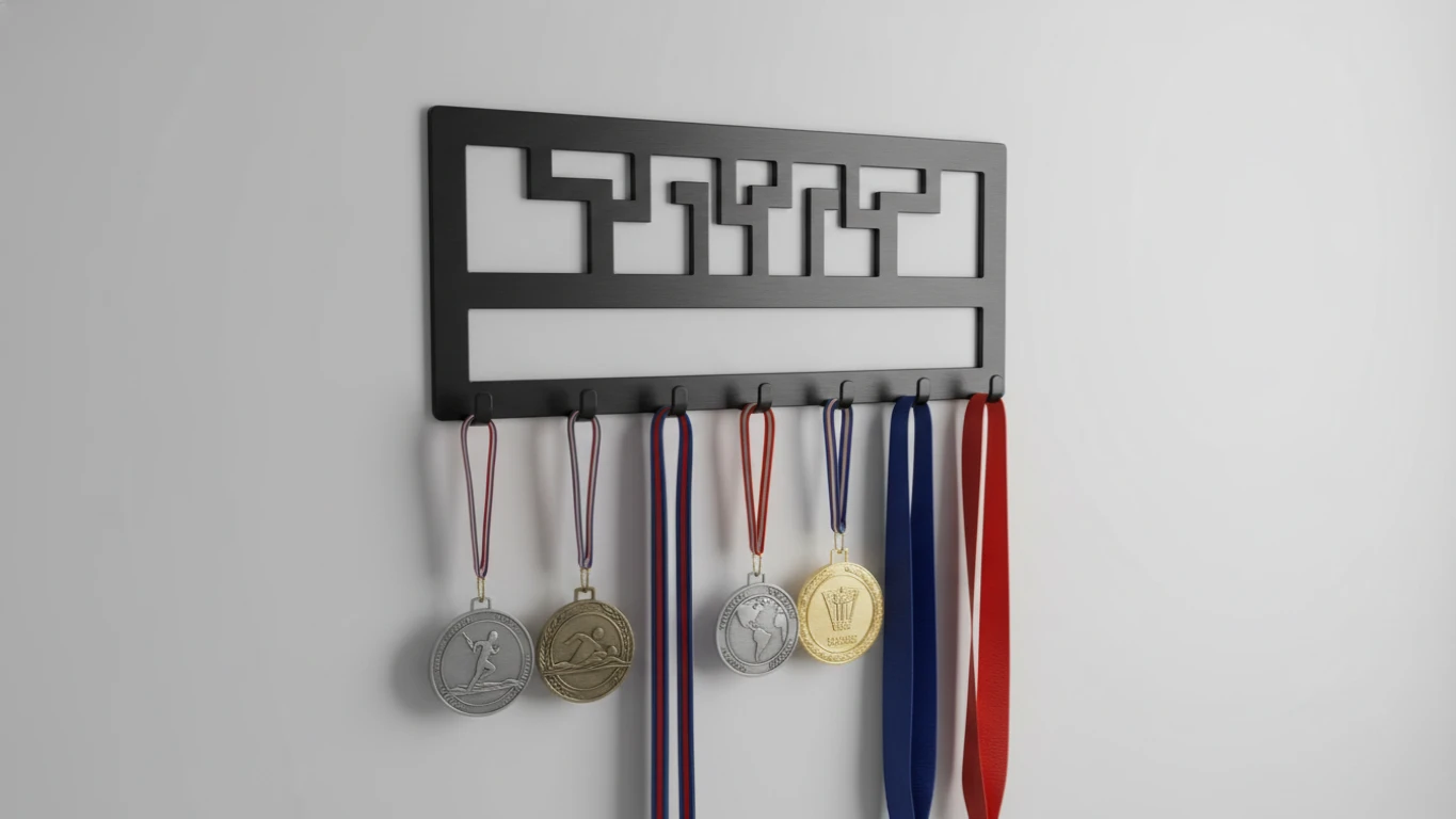 Suporte para Medalhas em Aço Carbono