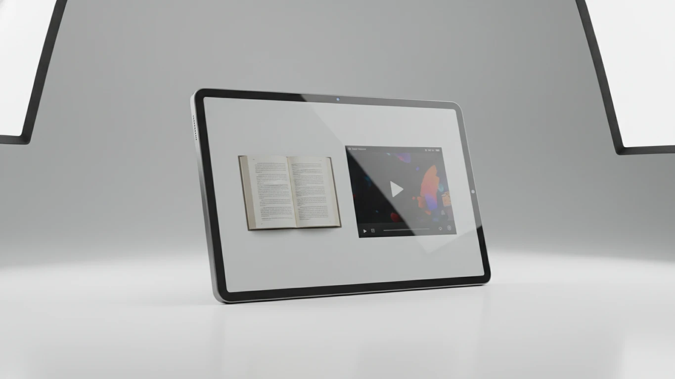 Tablet para Leitura e Consumo de Mídia