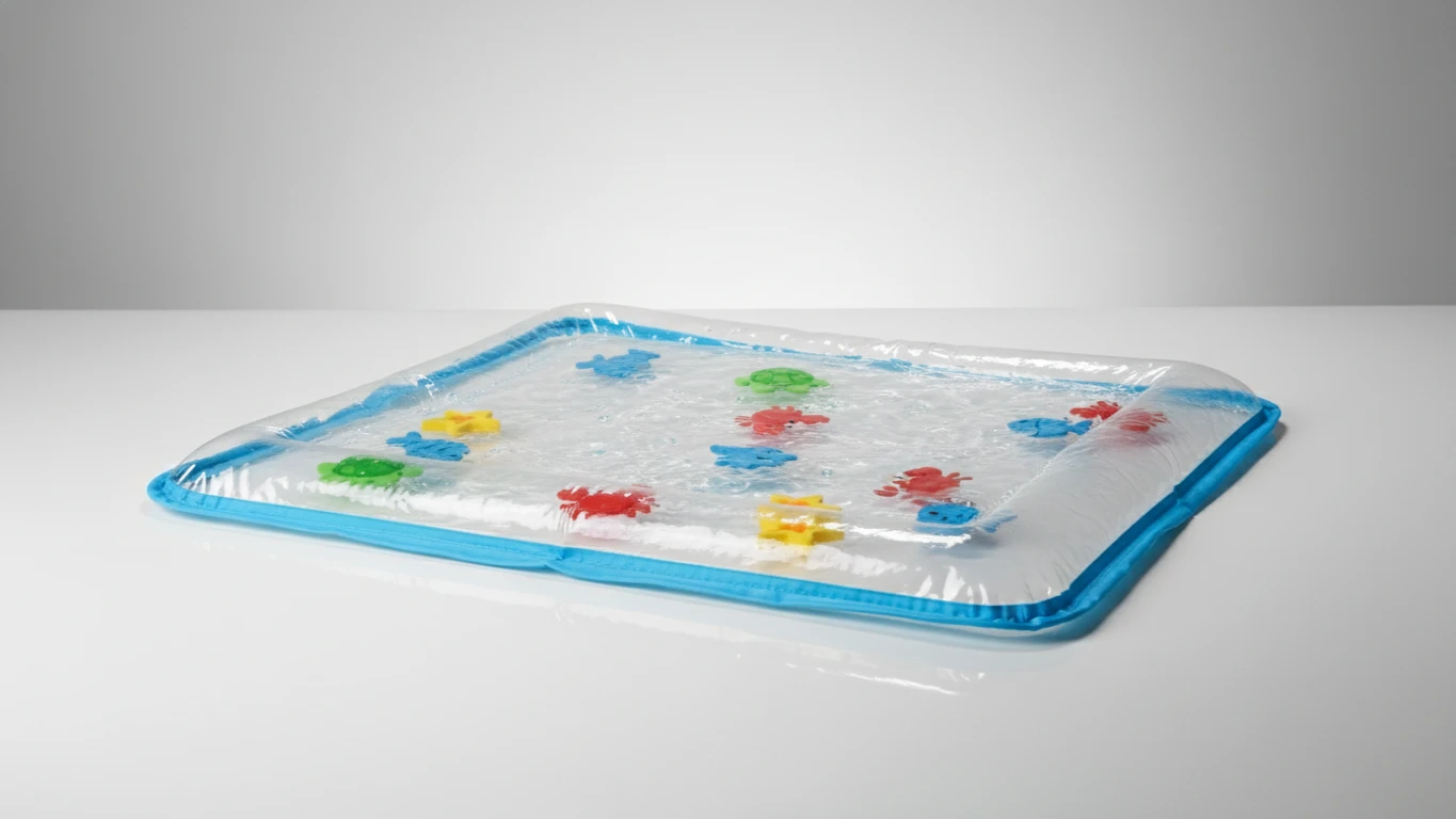 Tapete de Atividades Sensoriais com Água