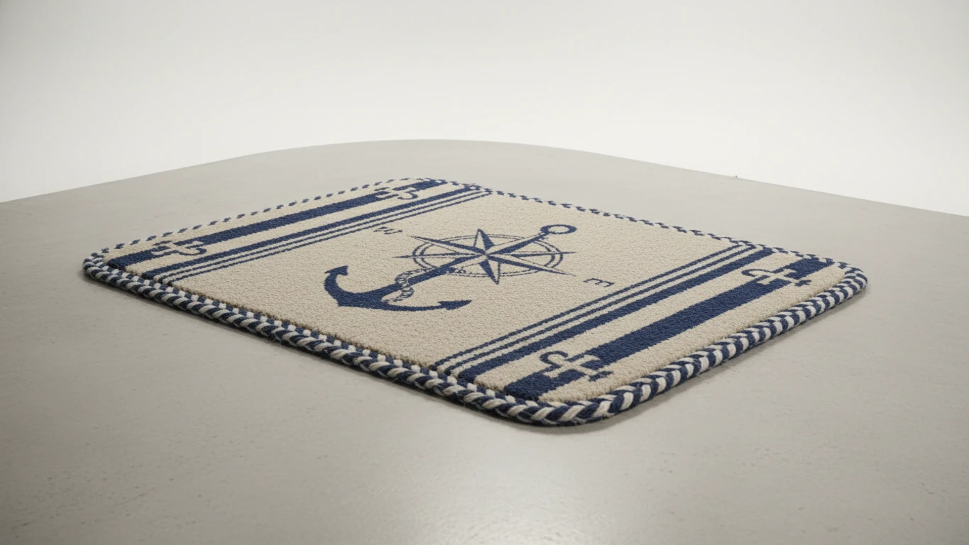 Tapete de Boas-Vindas Náutico Personalizado