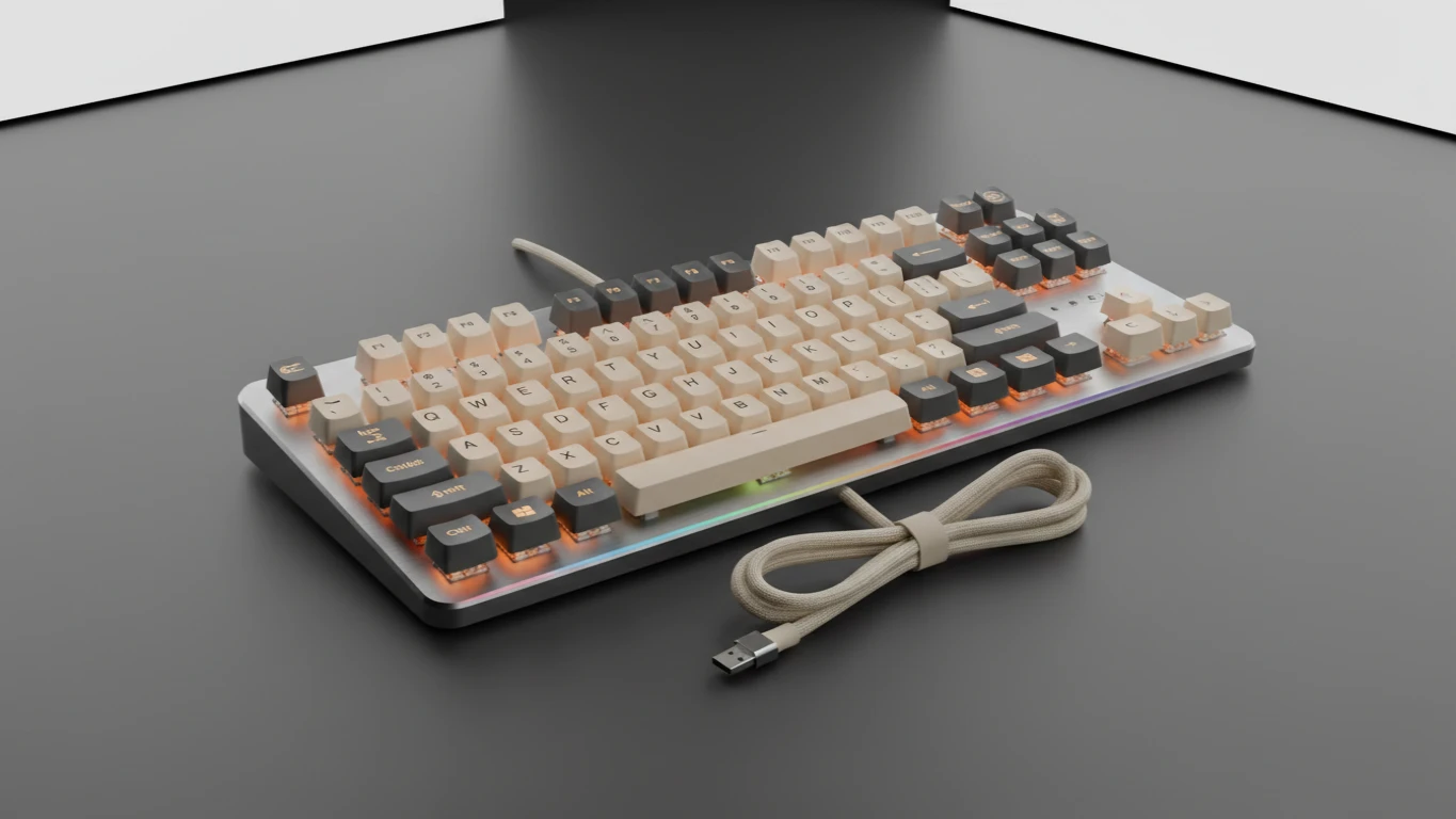 Teclado Mecânico Retroiluminado