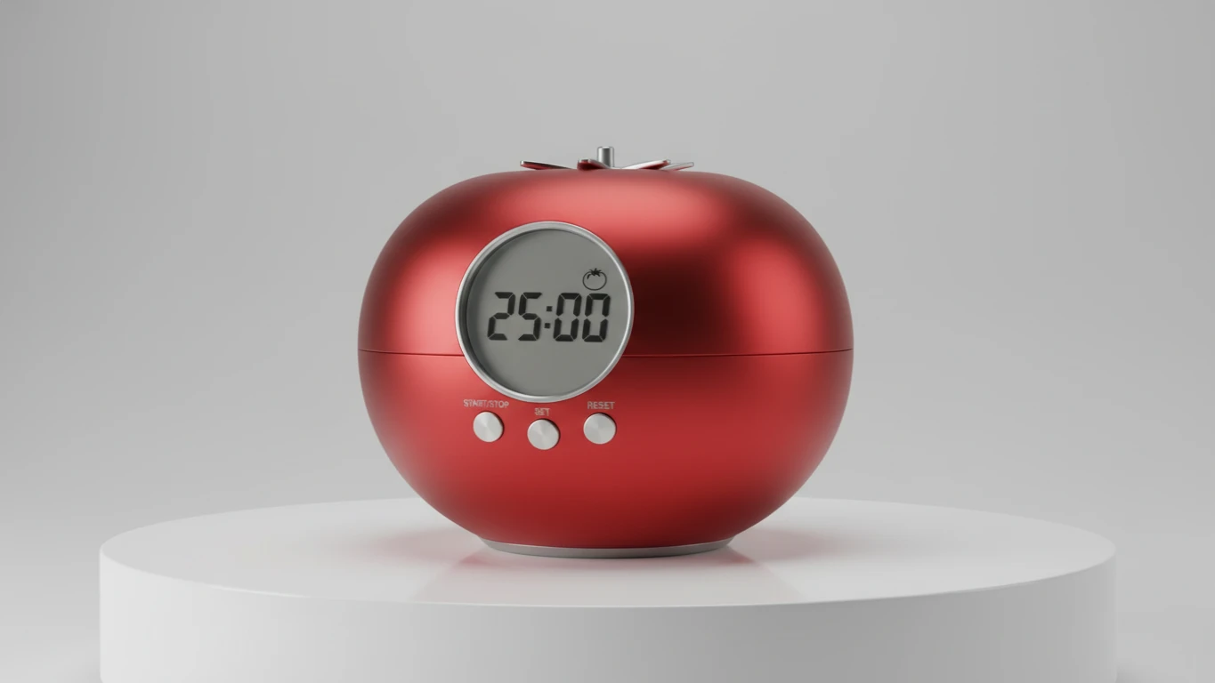 Temporizador Digital Estilo Pomodoro